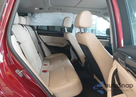 2014 BMW X3 xDrive28I z USA, uszkodzony, nr VIN 5UXWX9C56E0D24032